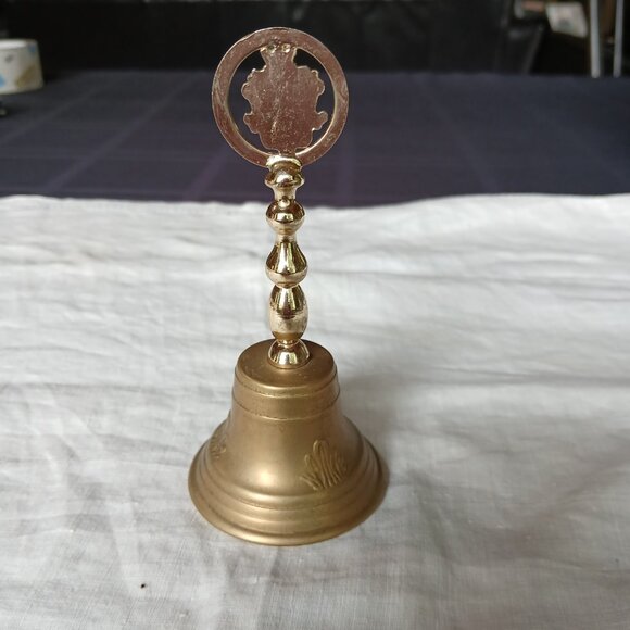 Brass Dinner Bell (From Rome) - Picture 2 of 4